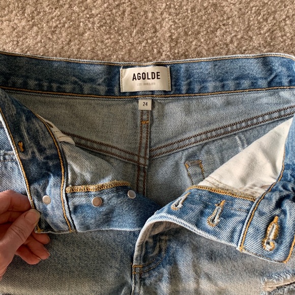 Agolde Parker Short - Picture 9 of 10